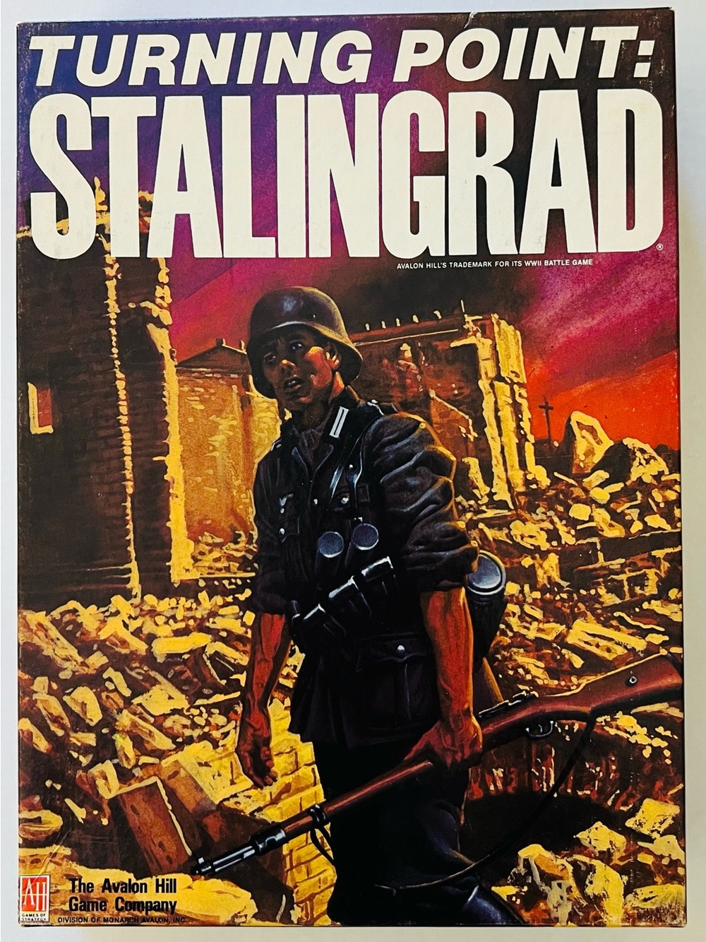 Avalon Hill, Turning Point: Stalingrad, World War II Strategy Game, Unpunched